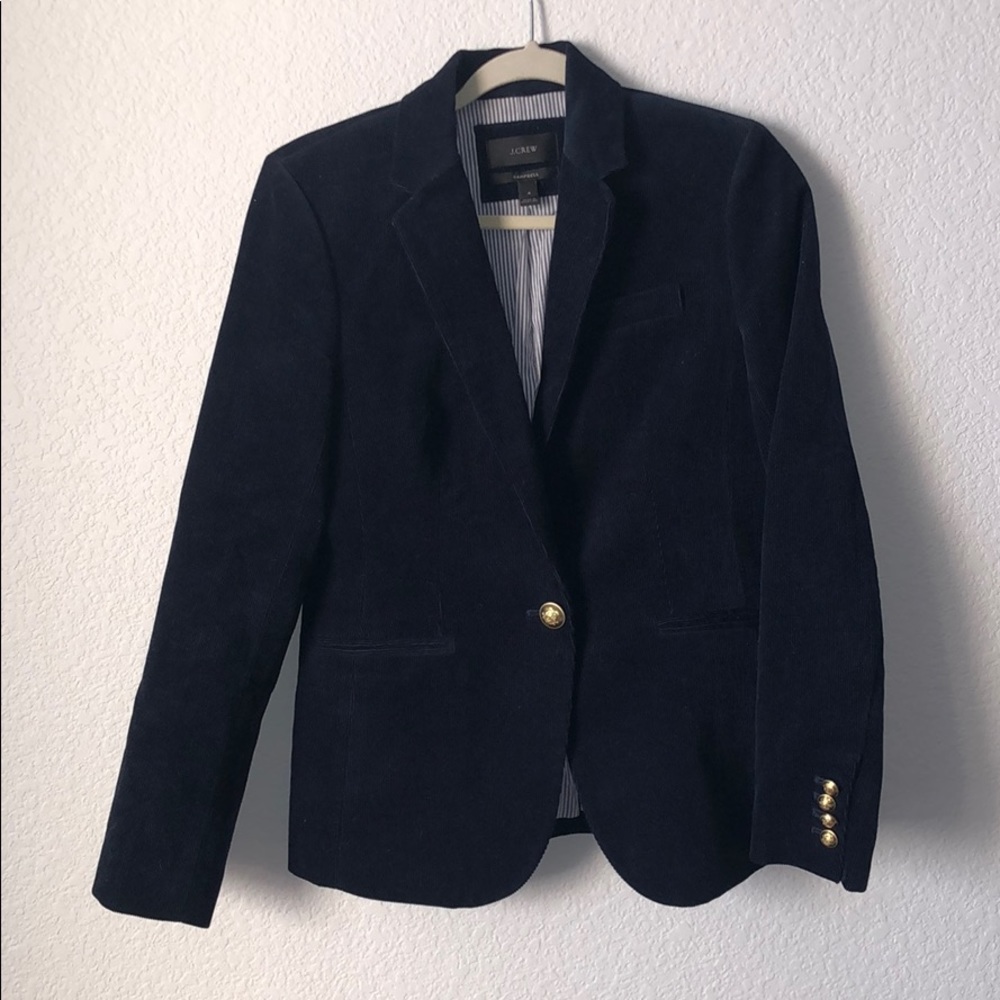 J. Crew Corduroy Blazer